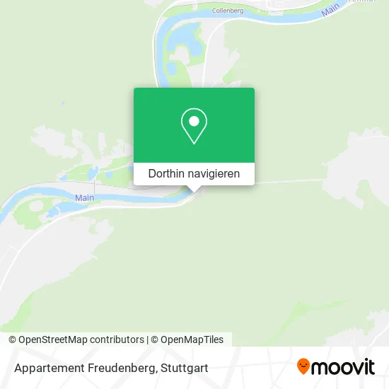 Appartement Freudenberg Karte