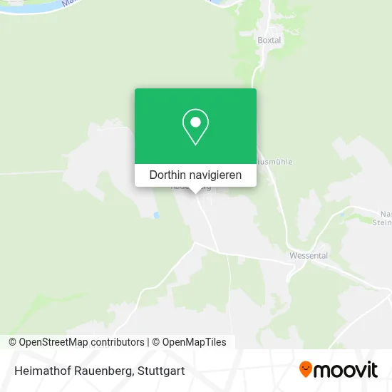 Heimathof Rauenberg Karte