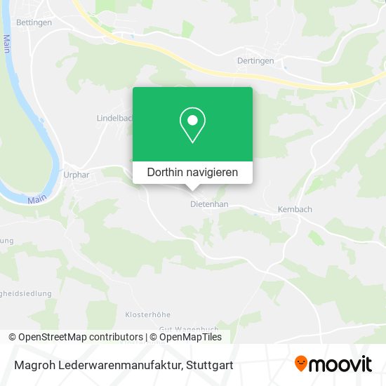 Magroh Lederwarenmanufaktur Karte