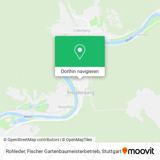 Rohleder, Fischer Gartenbaumeisterbetrieb Karte