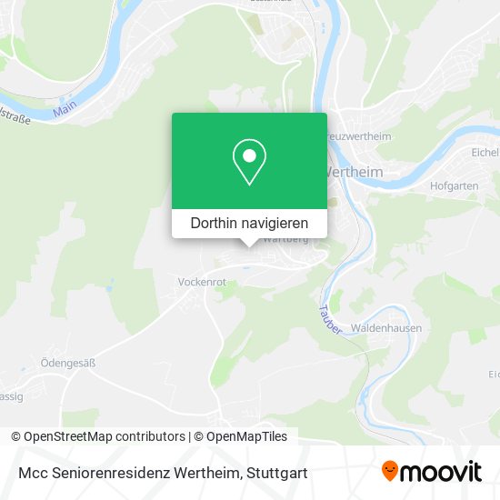 Mcc Seniorenresidenz Wertheim Karte