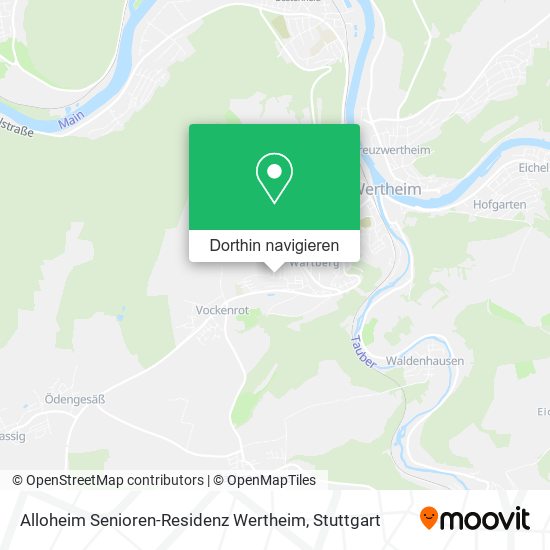 Alloheim Senioren-Residenz Wertheim Karte