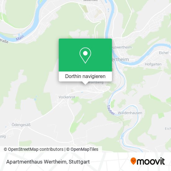 Apartmenthaus Wertheim Karte