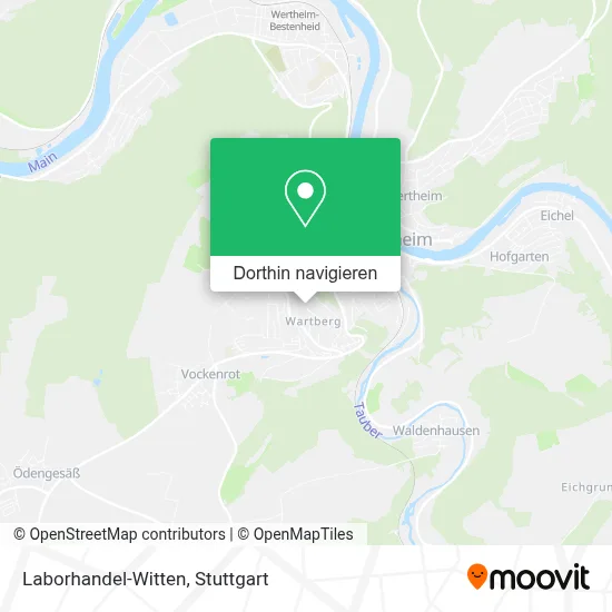 Laborhandel-Witten Karte