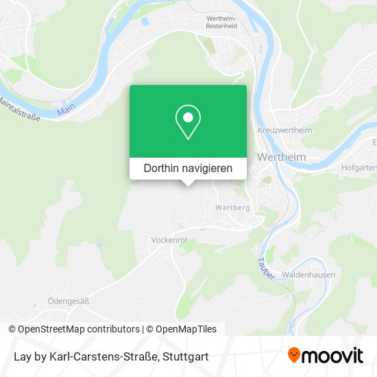 Lay by Karl-Carstens-Straße Karte