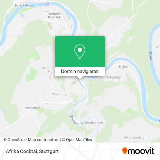 Afrika Cocktai Karte