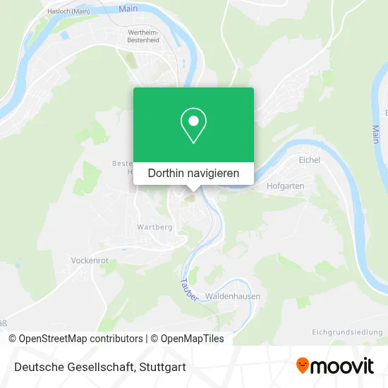 Deutsche Gesellschaft Karte