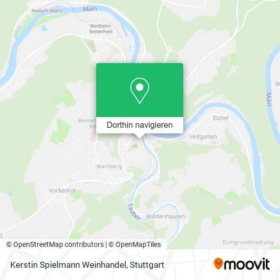 Kerstin Spielmann Weinhandel Karte