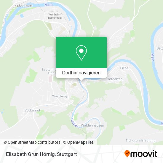 Elisabeth Grün Hörnig Karte