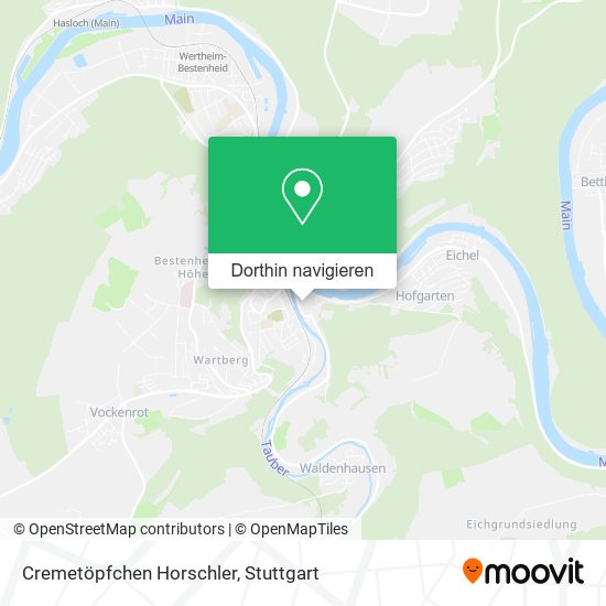 Cremetöpfchen Horschler Karte