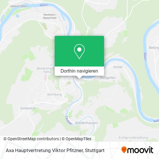 Axa Hauptvertretung Viktor Pfitzner Karte