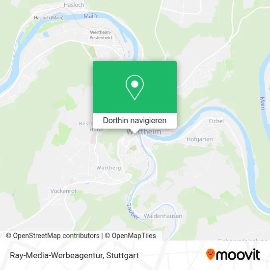Ray-Media-Werbeagentur Karte