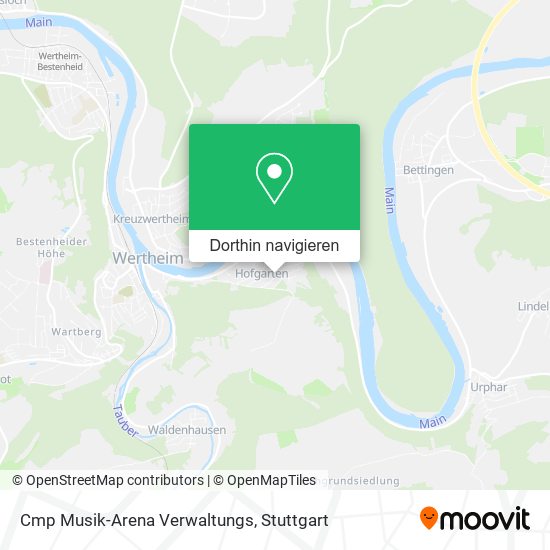 Cmp Musik-Arena Verwaltungs Karte