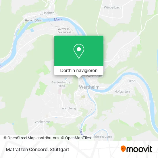 Matratzen Concord Karte