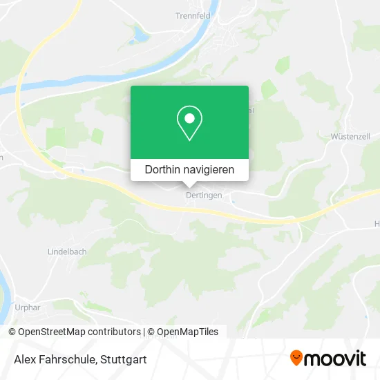 Alex Fahrschule Karte