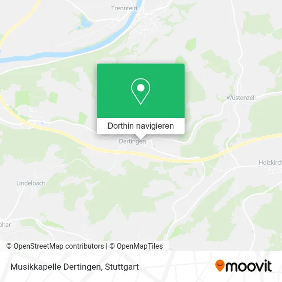 Musikkapelle Dertingen Karte