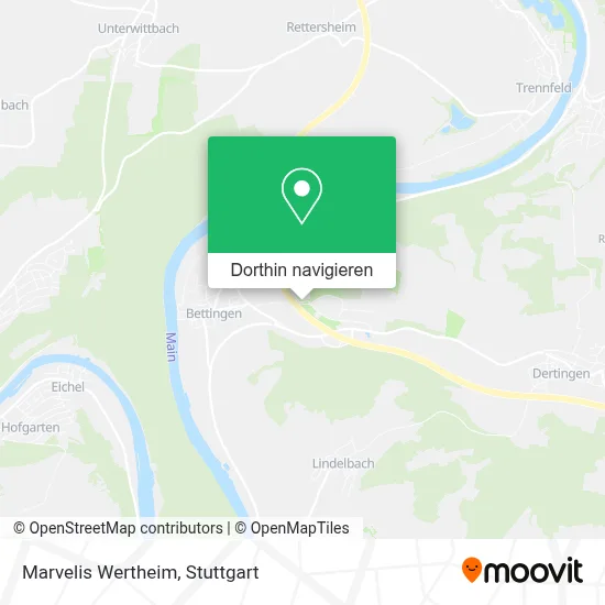 Marvelis Wertheim Karte