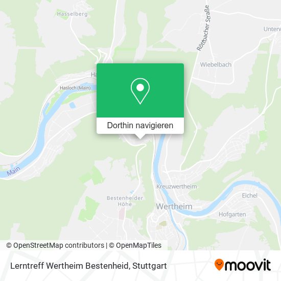 Lerntreff Wertheim Bestenheid Karte