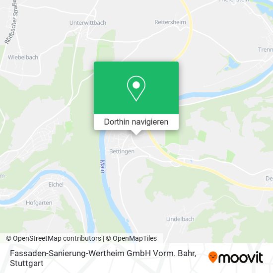 Fassaden-Sanierung-Wertheim GmbH Vorm. Bahr Karte
