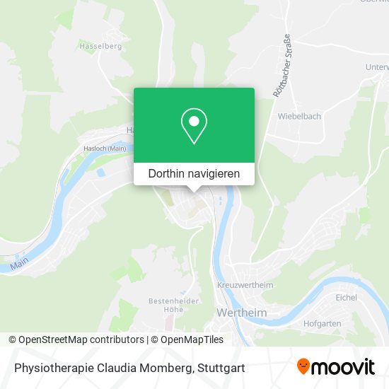 Physiotherapie Claudia Momberg Karte