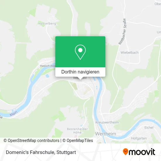 Domenic's Fahrschule Karte