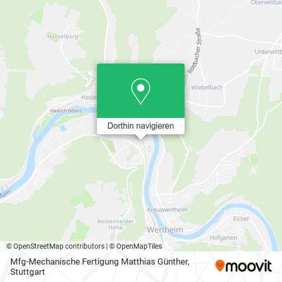 Mfg-Mechanische Fertigung Matthias Günther Karte