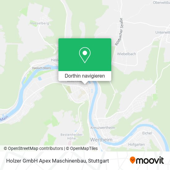 Holzer GmbH Apex Maschinenbau Karte