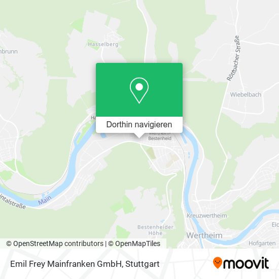 Emil Frey Mainfranken GmbH Karte