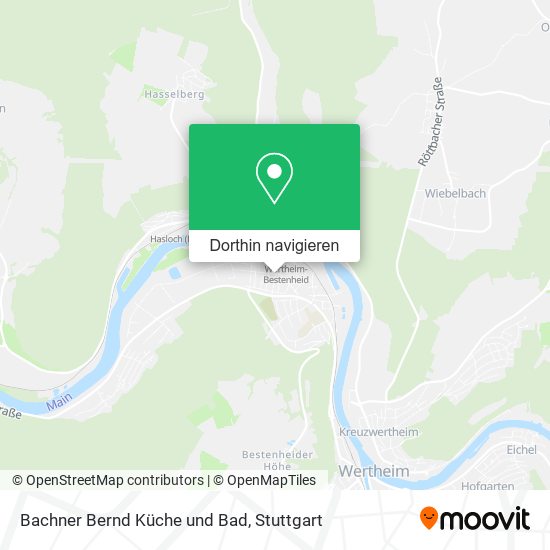 Bachner Bernd Küche und Bad Karte