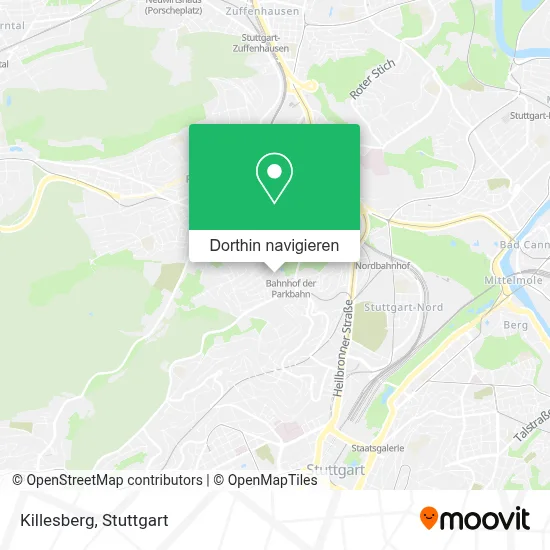Killesberg Karte
