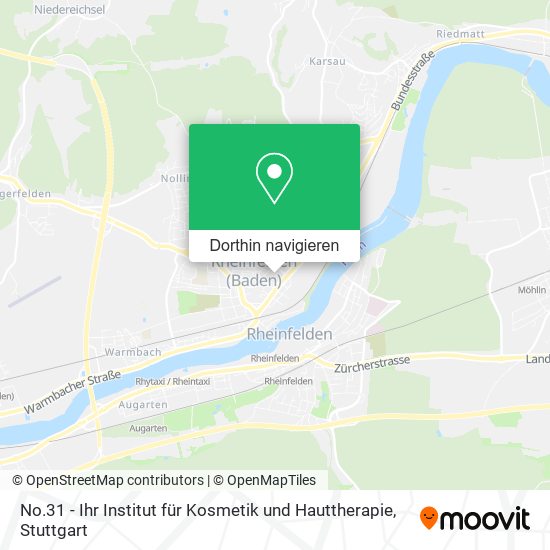 No.31 - Ihr Institut für Kosmetik und Hauttherapie Karte