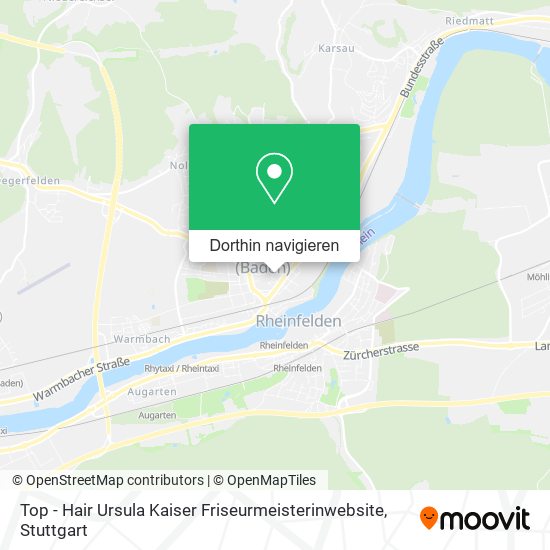 Top - Hair Ursula Kaiser Friseurmeisterinwebsite Karte