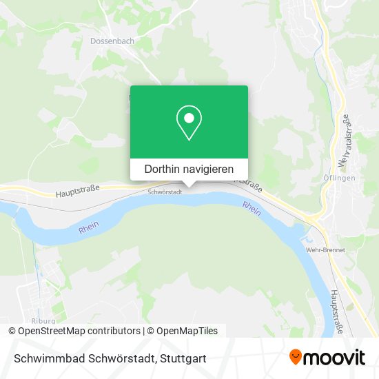 Schwimmbad Schwörstadt Karte