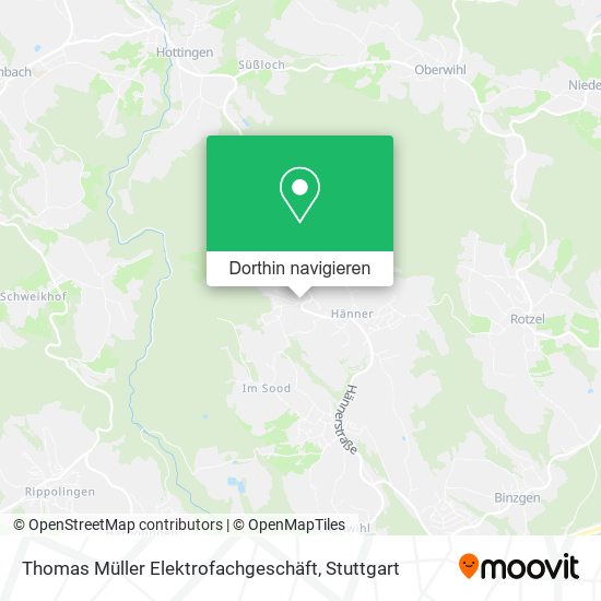 Thomas Müller Elektrofachgeschäft Karte