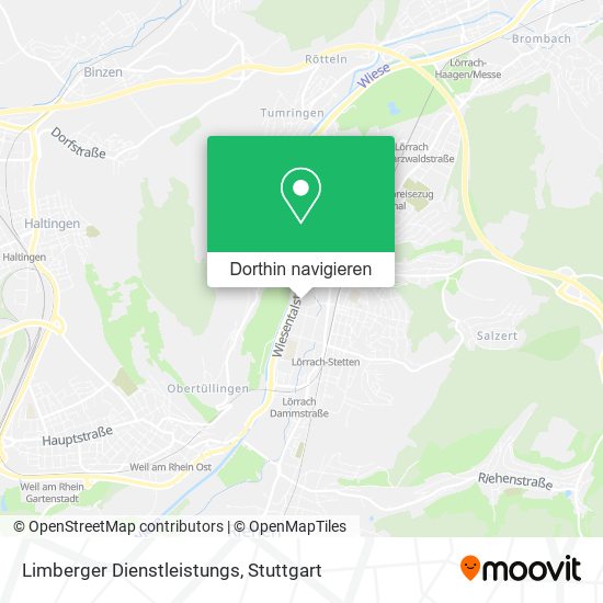 Limberger Dienstleistungs Karte