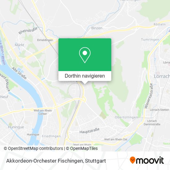 Akkordeon-Orchester Fischingen Karte