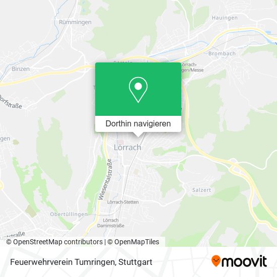 Feuerwehrverein Tumringen Karte