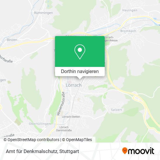 Amt für Denkmalschutz Karte