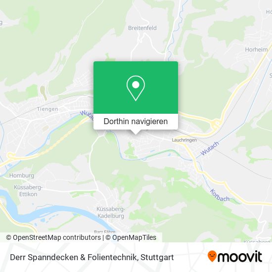 Derr Spanndecken & Folientechnik Karte