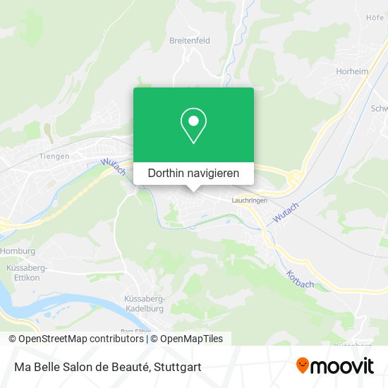 Ma Belle Salon de Beauté Karte