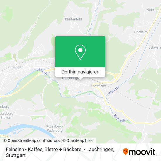 Feinsinn - Kaffee, Bistro + Bäckerei - Lauchringen Karte