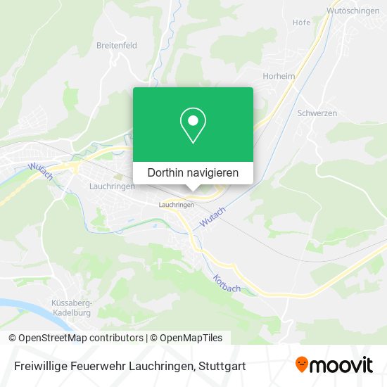 Freiwillige Feuerwehr Lauchringen Karte