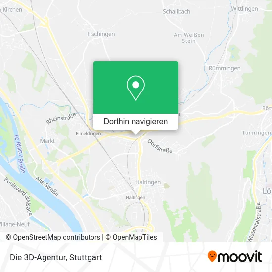 Die 3D-Agentur Karte