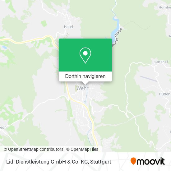 Lidl Dienstleistung GmbH & Co. KG Karte