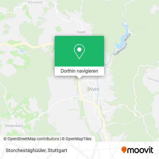 Storchestäghüüler Karte
