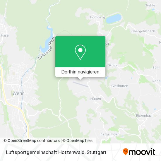 Luftsportgemeinschaft Hotzenwald Karte