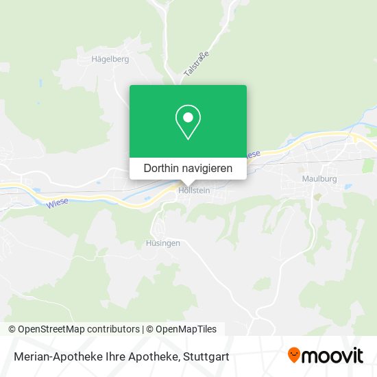 Merian-Apotheke Ihre Apotheke Karte