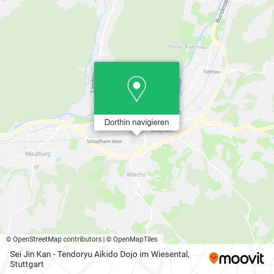 Sei Jin Kan - Tendoryu Aikido Dojo im Wiesental Karte