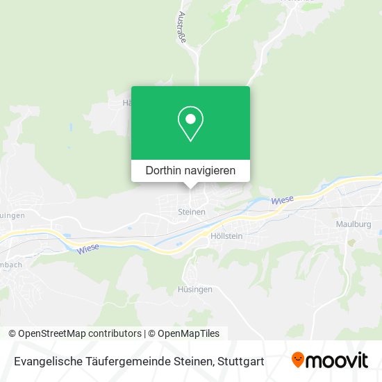 Evangelische Täufergemeinde Steinen Karte