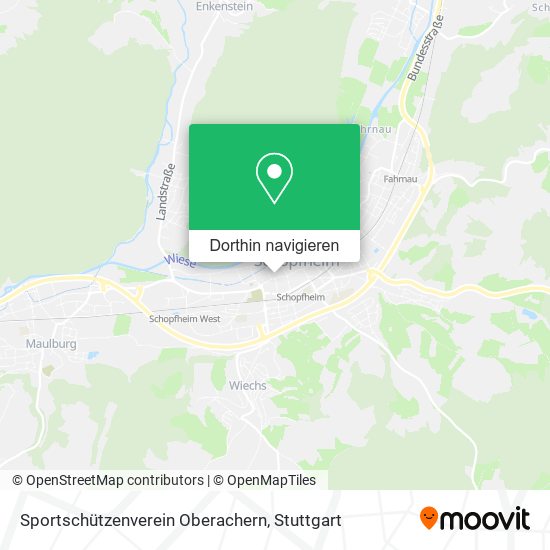 Sportschützenverein Oberachern Karte